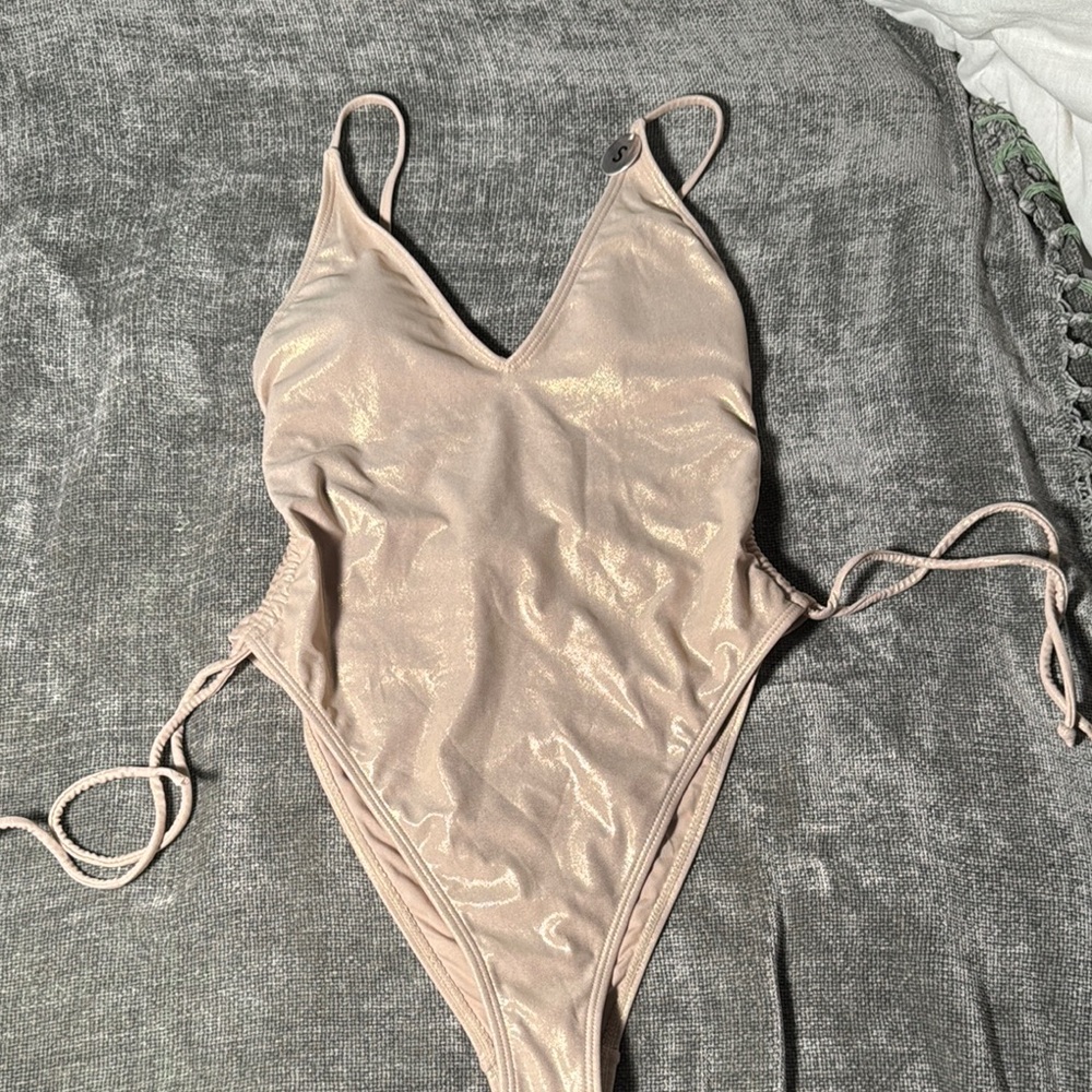Shimmering One-Piece Swimsuit